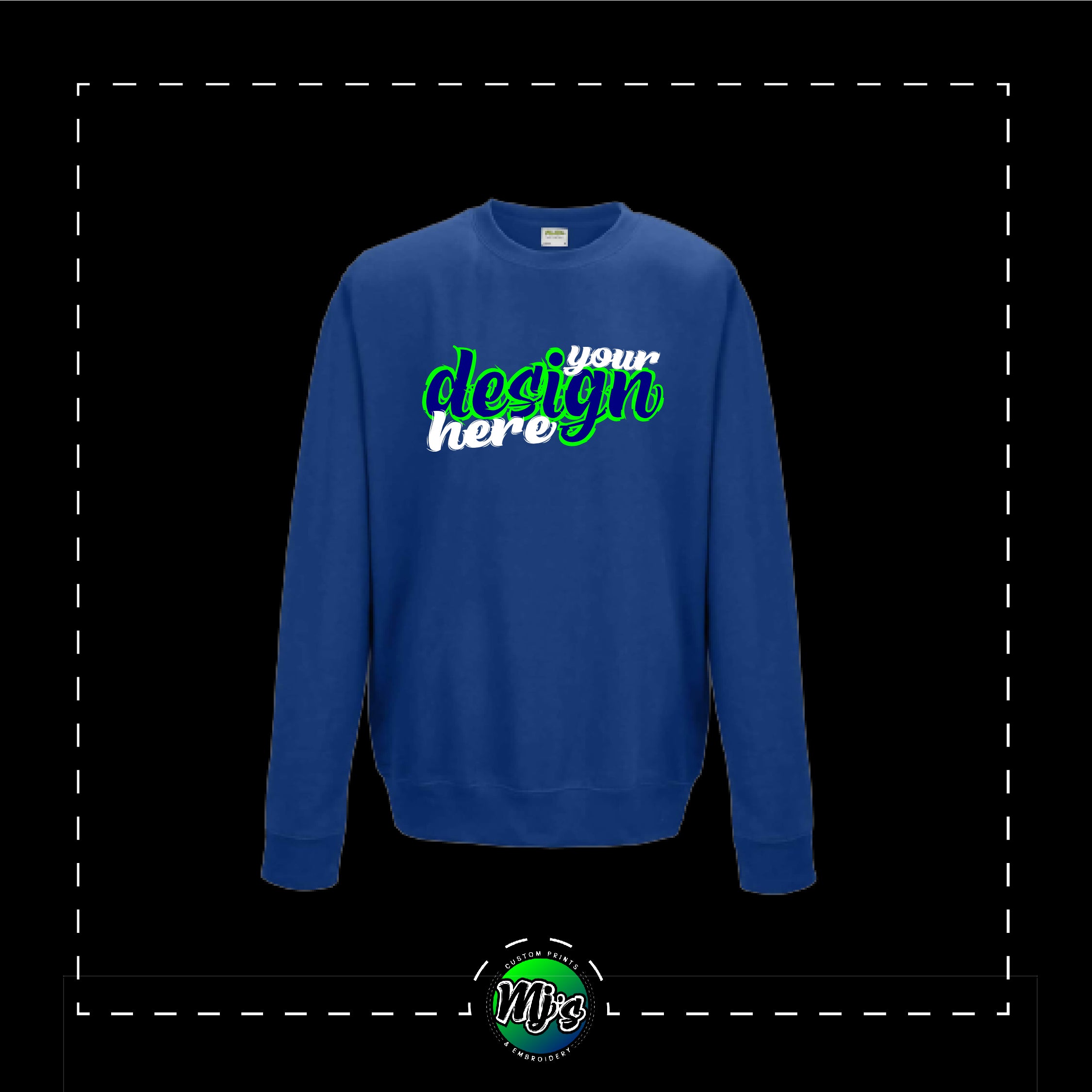 DTG Premium Colored Crewneck Sweatshirts